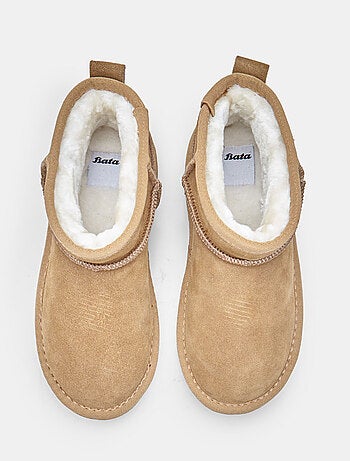 Bottine pour fille en fausse fourrure Bata