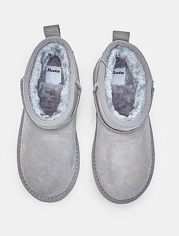 Bottine pour fille en fausse fourrure Bata