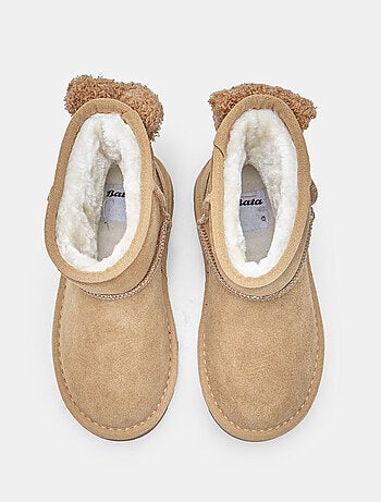 Bottine pour fille en fausse fourrure Bata
