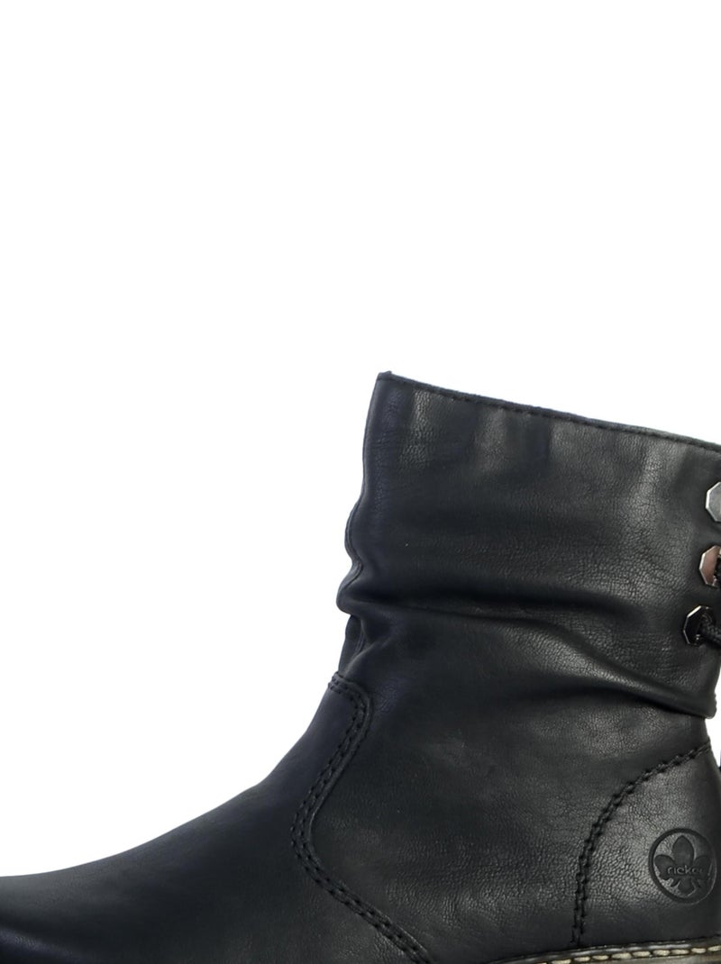 Bottine Rieker Kuwait Noir - Kiabi