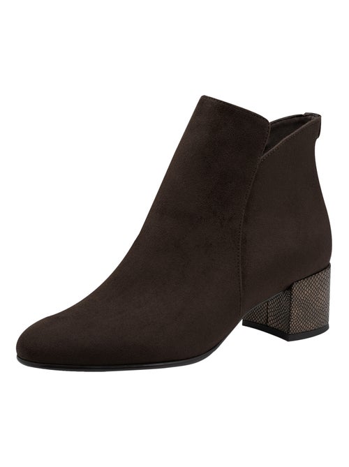 Bottine Talons à Zip Tamaris - Kiabi