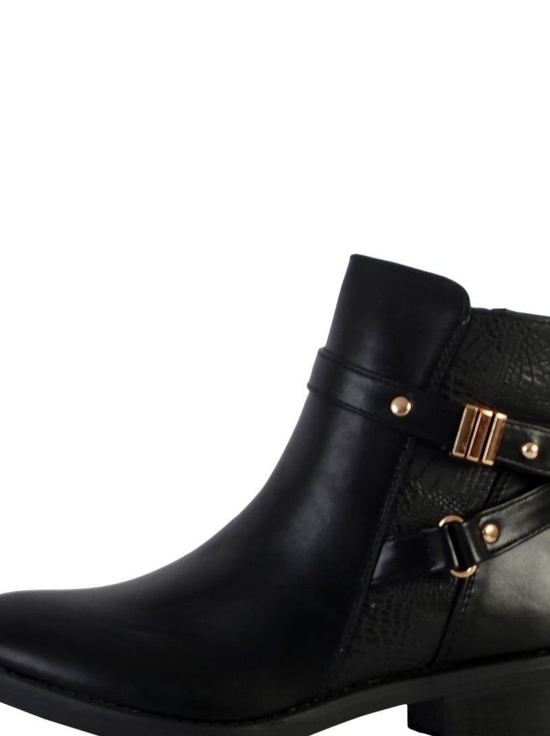 Bottine The divine Factory MR4510 Noir - Kiabi