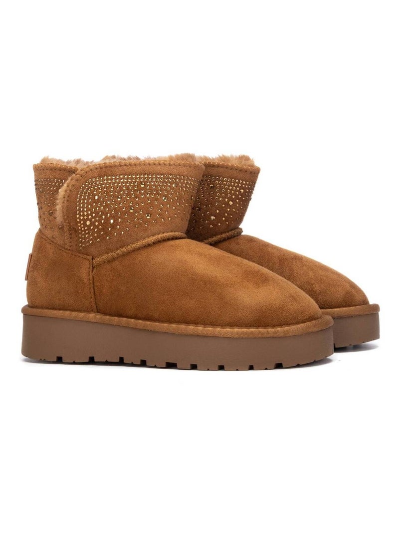 Bottine Xti Camel - Kiabi