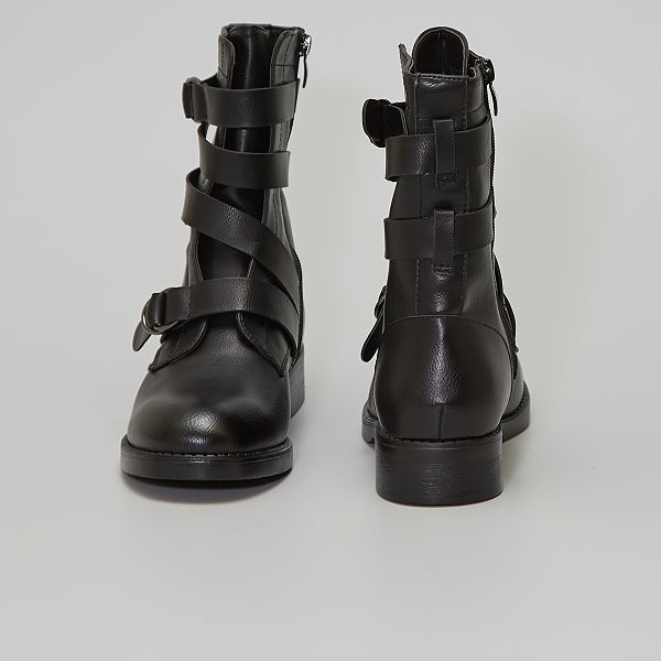 bottines à brides