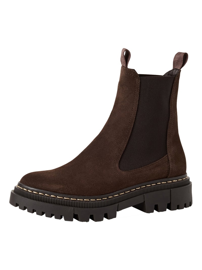 Bottines à Elastique Chelsea Tamaris Marron - Kiabi