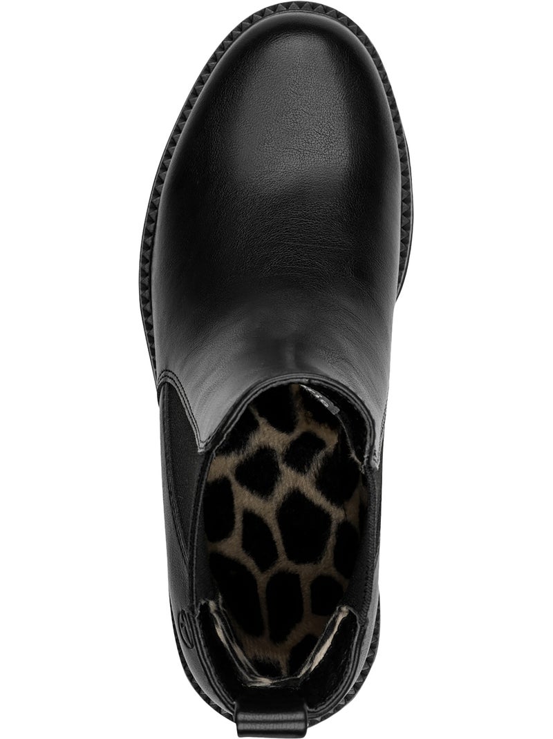 Bottines à élastiques tamaris Noir - Kiabi