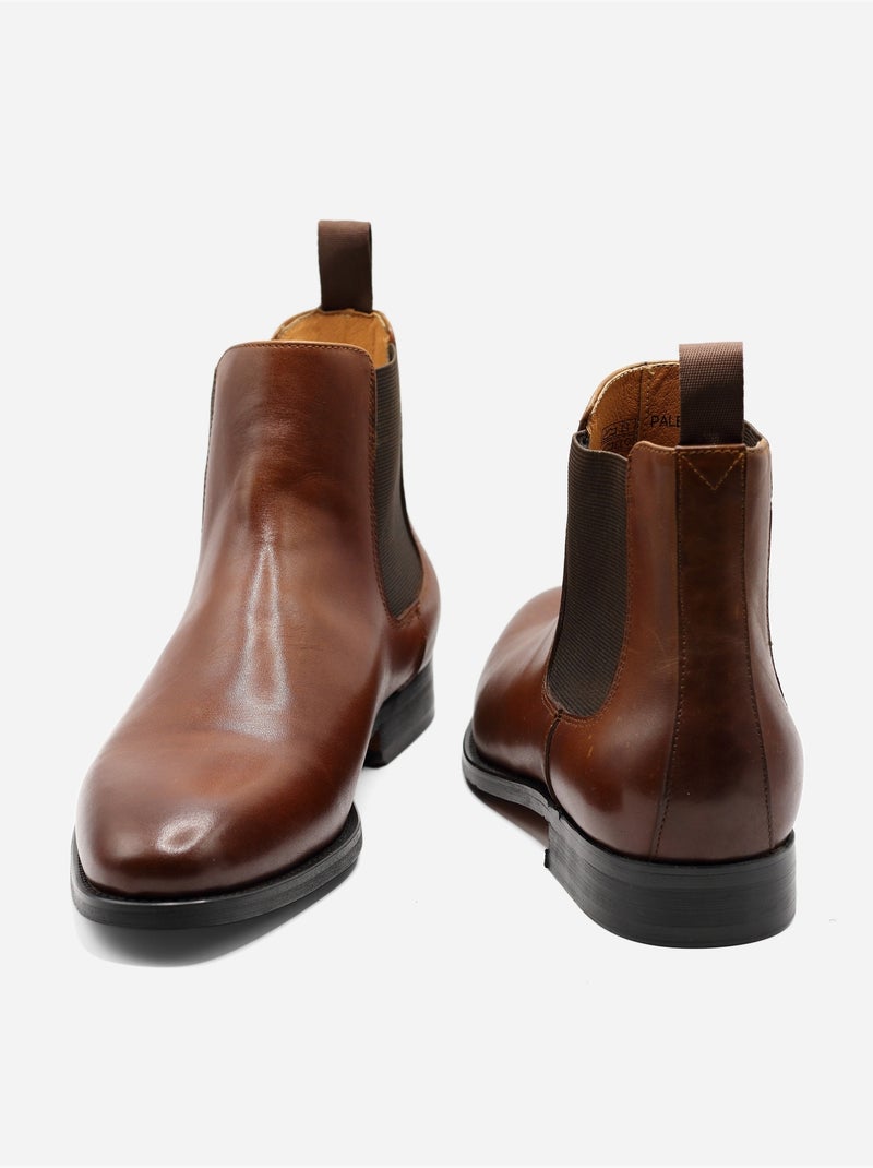 Bottines à enfiler - Bill Tornade Marron - Kiabi
