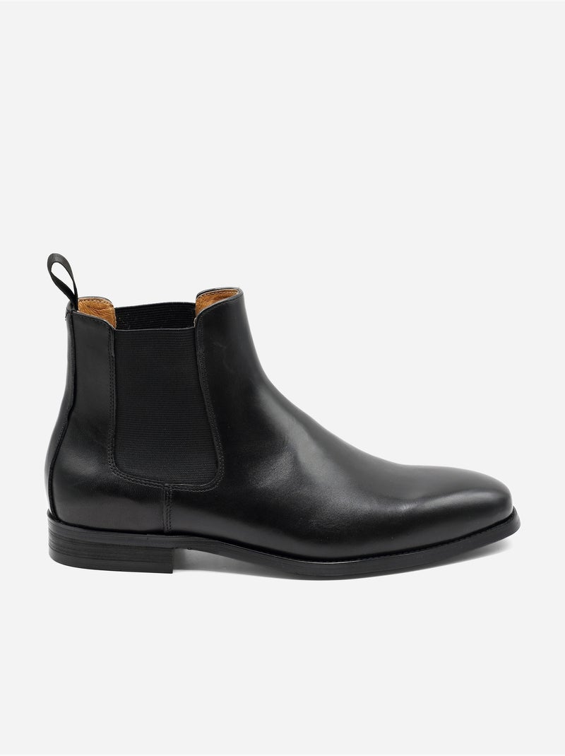 Bottines à enfiler - Bill Tornade Noir - Kiabi