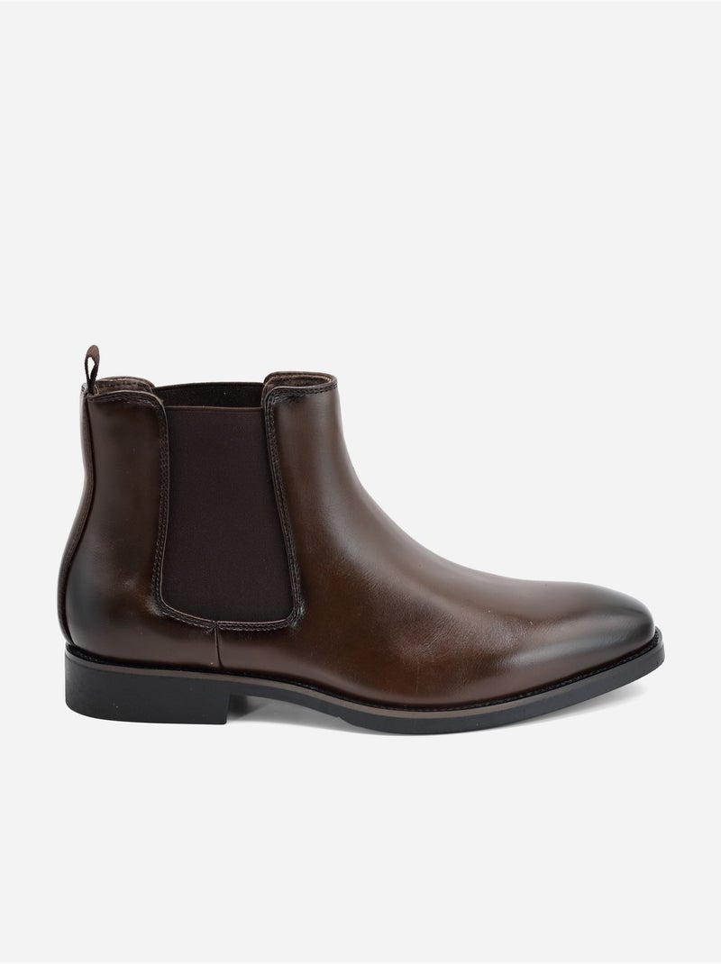 Bottines à enfiler - uomo Marron - Kiabi