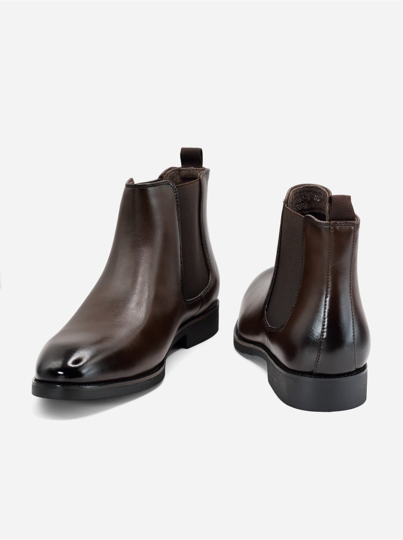 Bottines à enfiler - uomo Marron - Kiabi