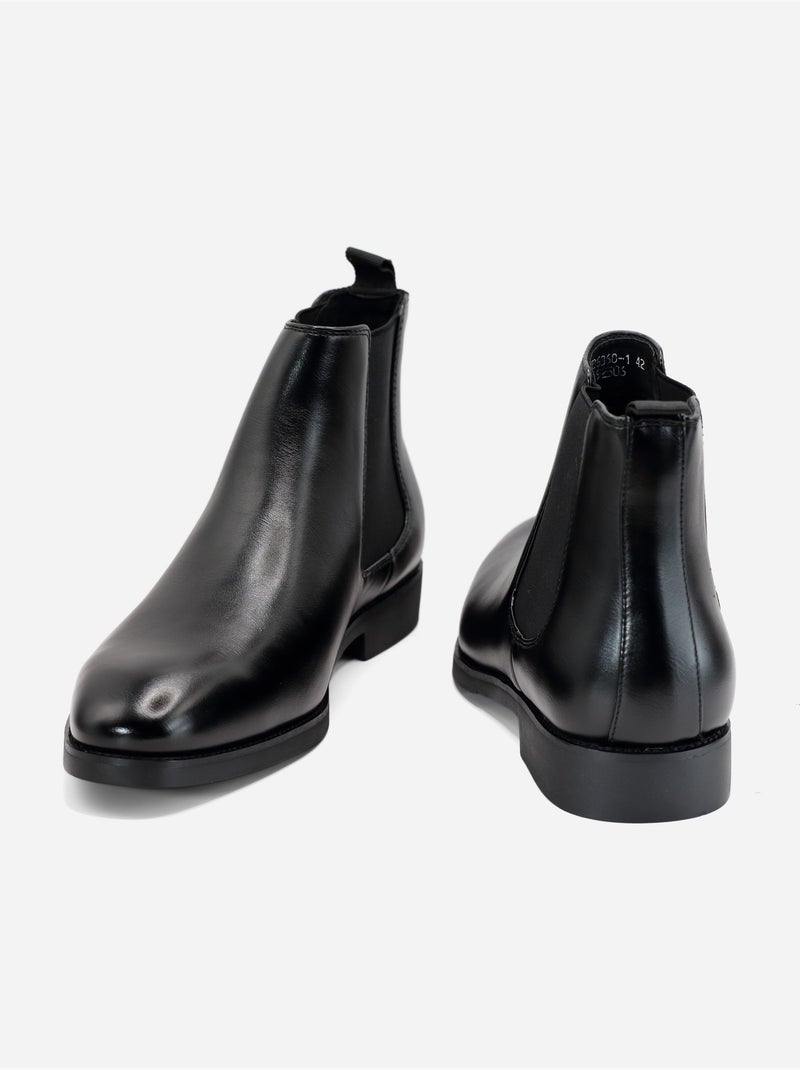 Bottines à enfiler - uomo Noir - Kiabi