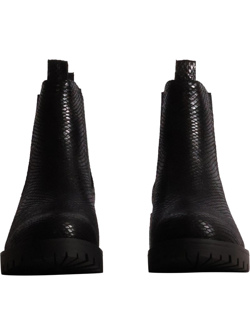 Bottines à enfiler findlay Noir - Kiabi
