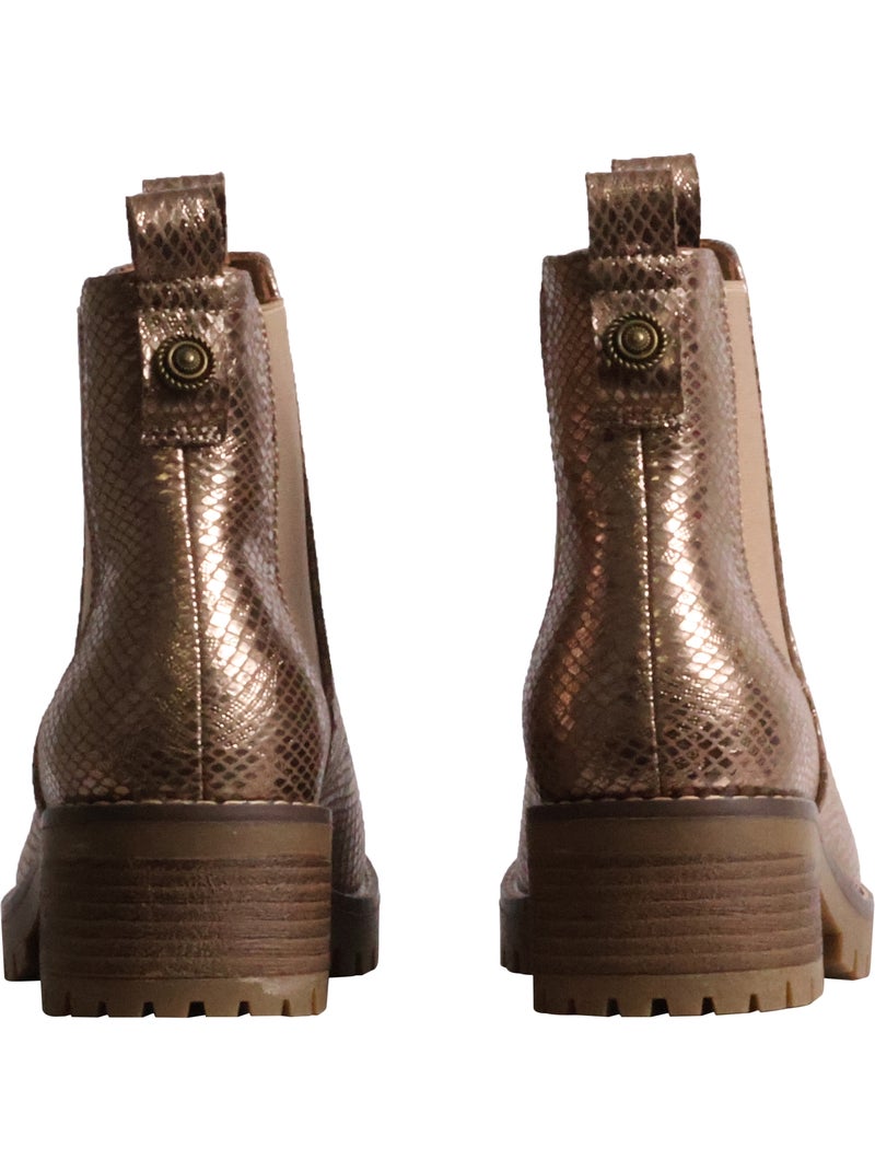 Bottines à enfiler findlay Taupe - Kiabi