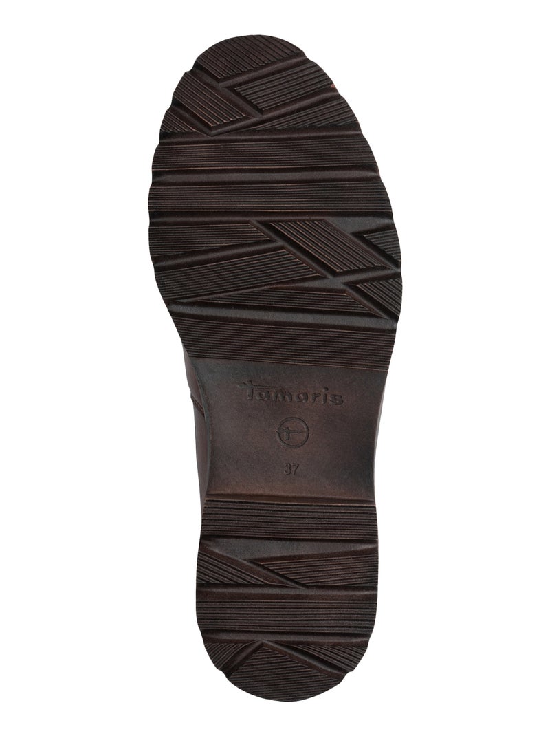 Bottines à Enfiler Tamaris Marron - Kiabi