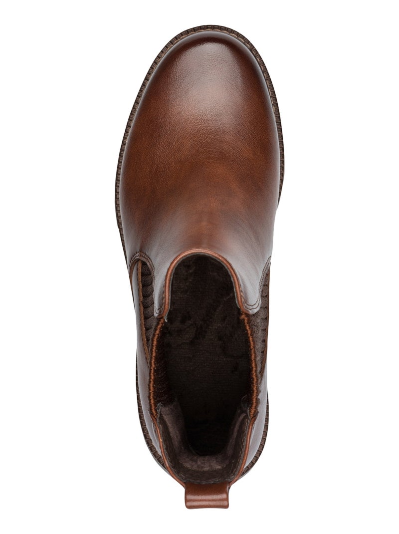 Bottines à Enfiler Tamaris Marron - Kiabi