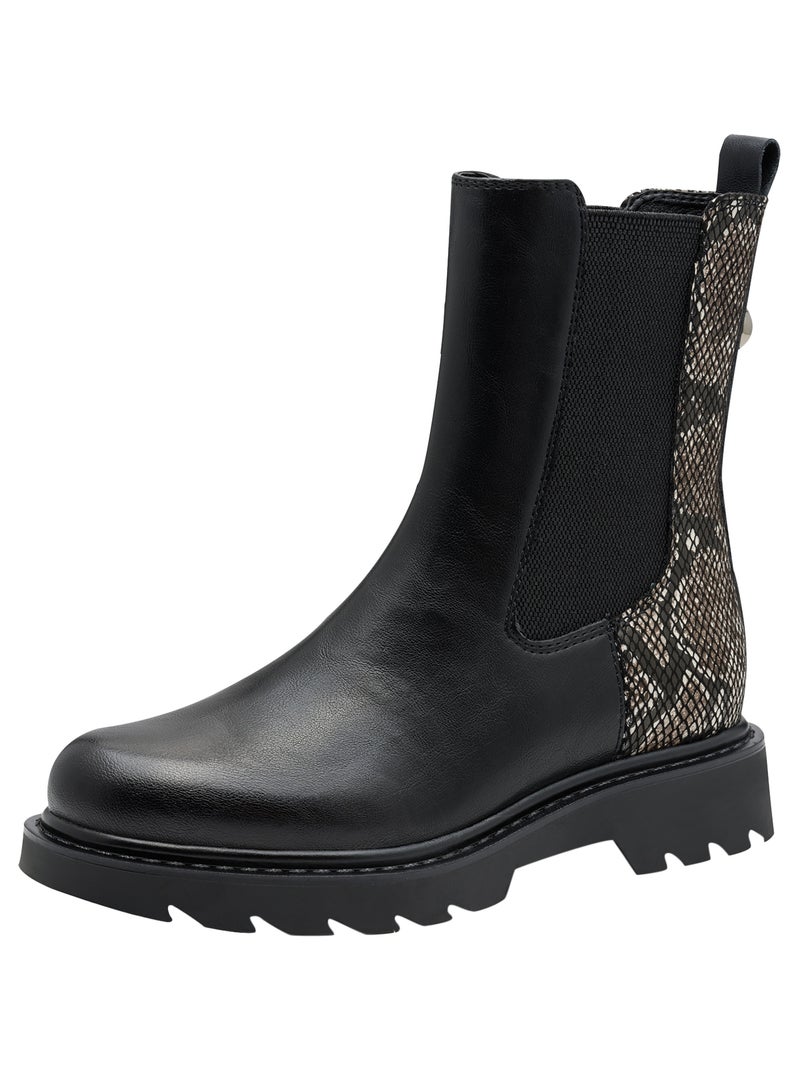 Bottines à Enfiler Tamaris Noir - Kiabi