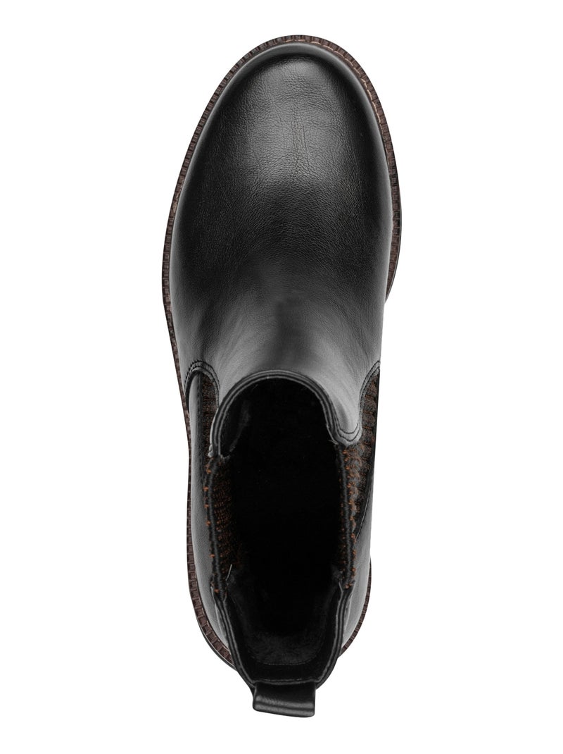 Bottines à Enfiler Tamaris Noir - Kiabi