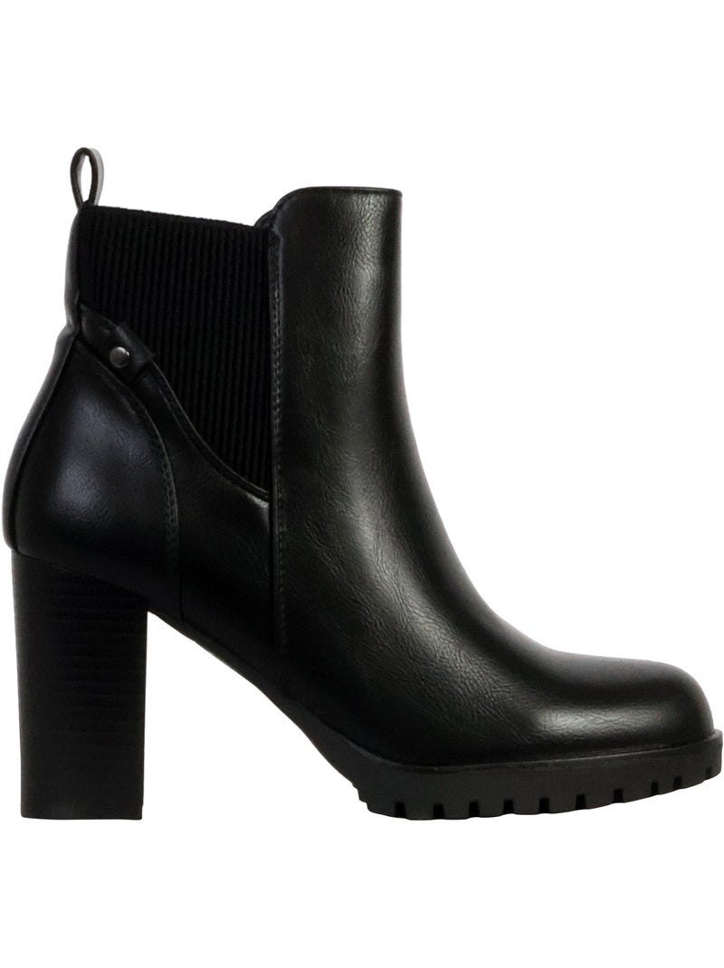 Bottines à Enfiler The Divine Factory Noir - Kiabi