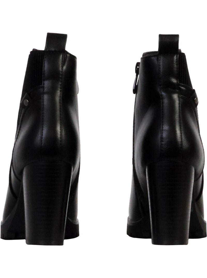 Bottines à Enfiler The Divine Factory Noir - Kiabi