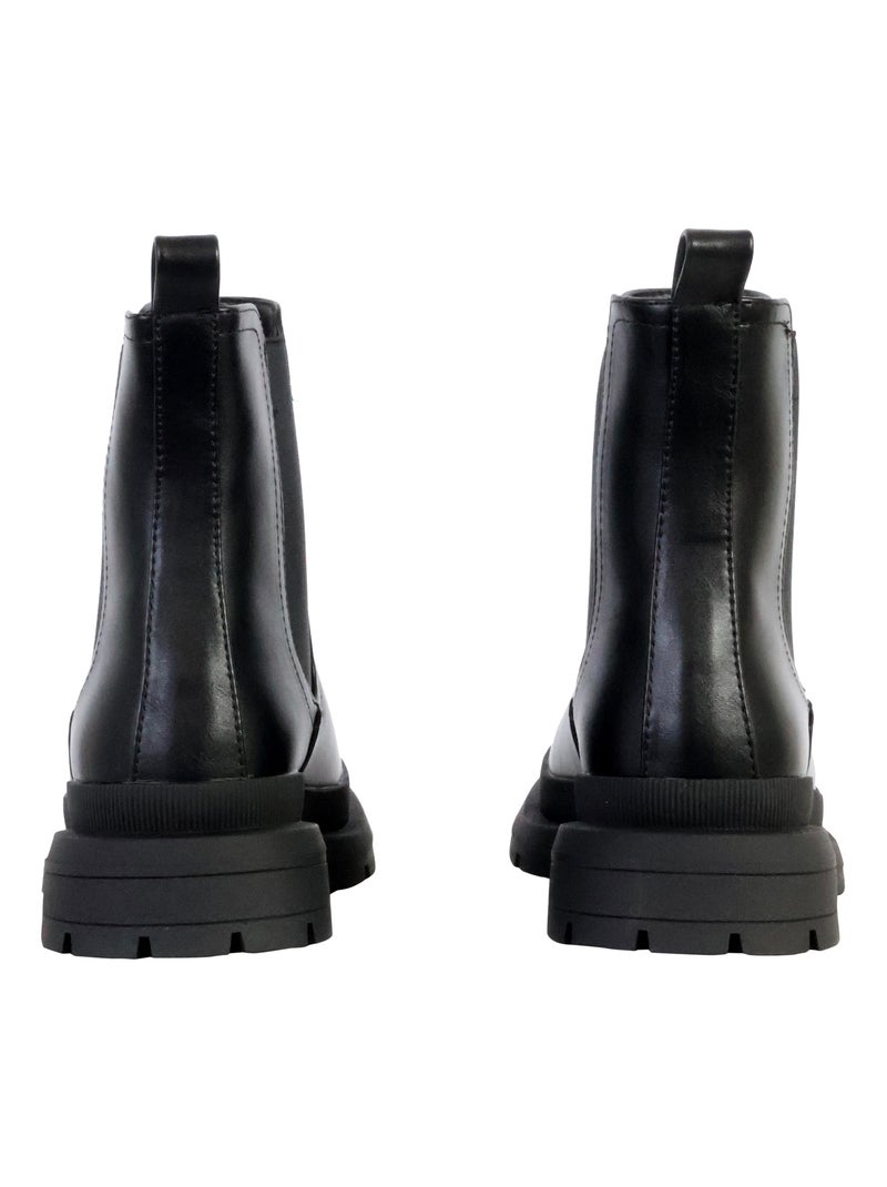 Bottines à Enfiler The Divine Factory Noir - Kiabi