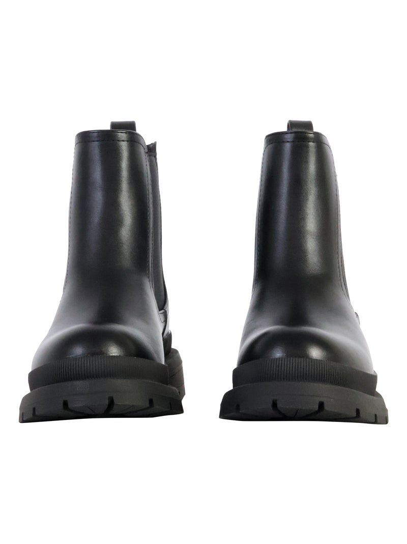 Bottines à Enfiler The Divine Factory Noir - Kiabi