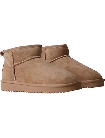 Bottines femme fourrées