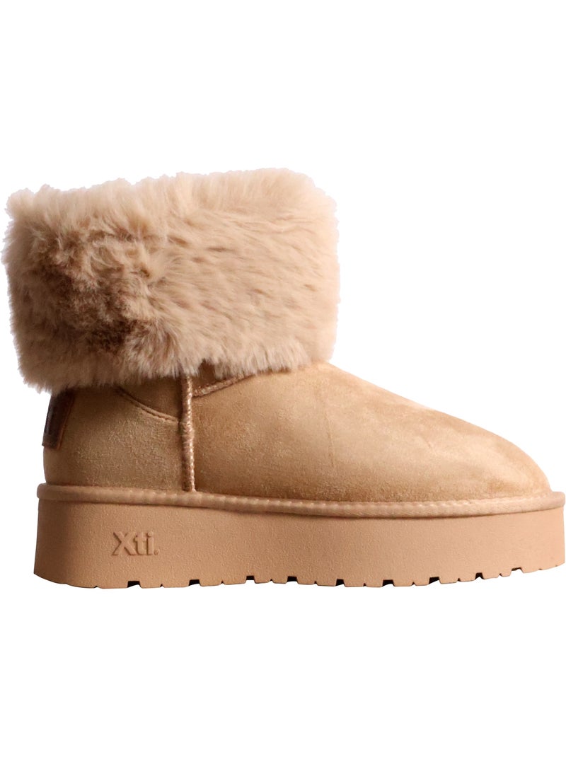 Bottines à enfiler xti Beige - Kiabi