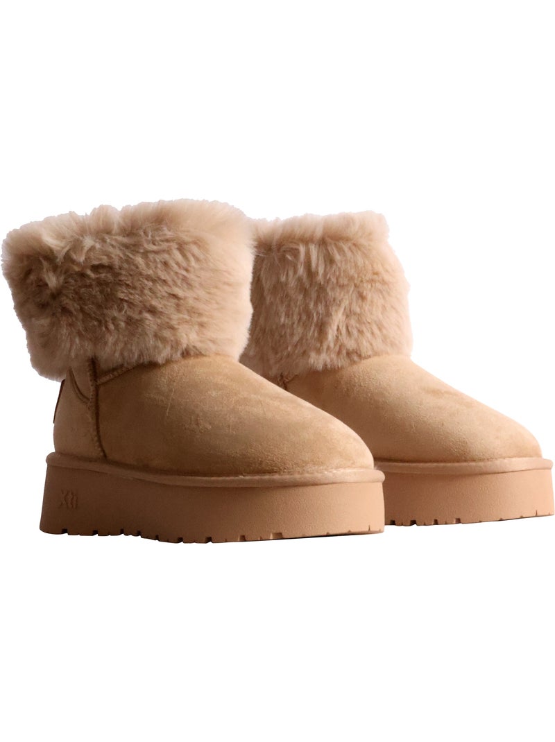 Bottines à enfiler xti Beige - Kiabi