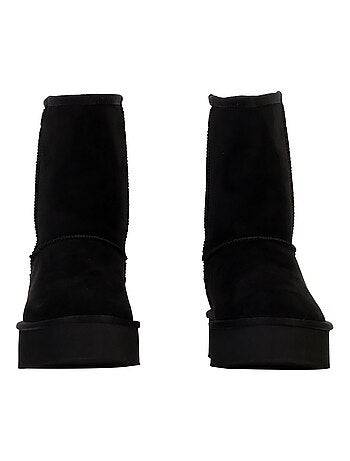 Bottines femme fourrées