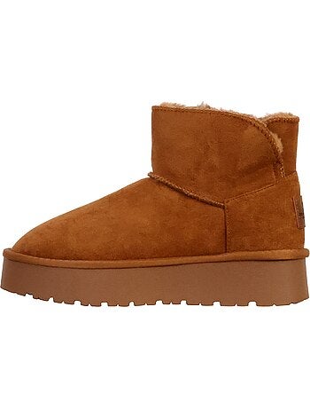 Bottines femme fourrées