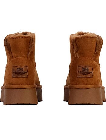 Bottines femme fourrées