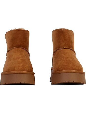 Bottines femme fourrées