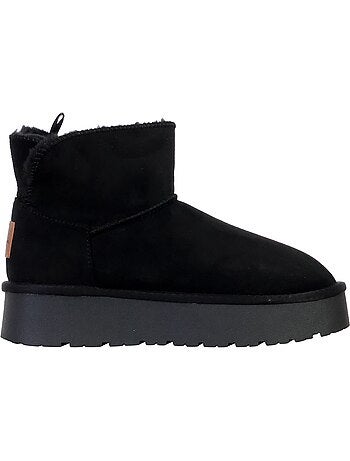 Bottines femme fourrées