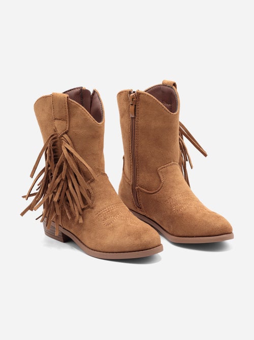 Bottines à franges - Doremi - Kiabi
