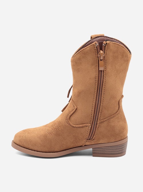 Bottines à franges - Doremi - Kiabi
