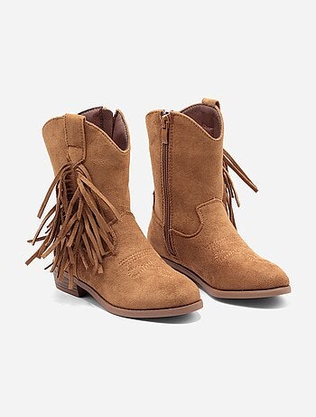 Bottines à franges