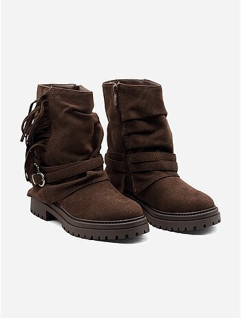 Bottines à franges