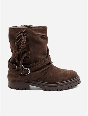 Bottines à franges
