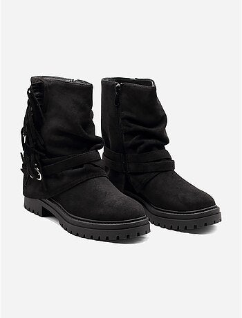 Bottines à franges