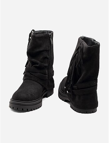 Bottines à franges