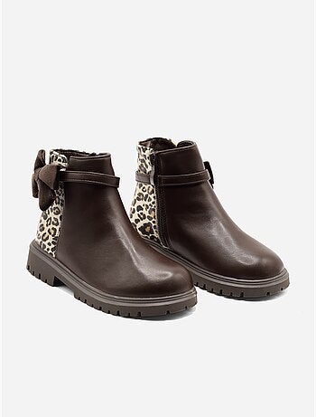 Bottines à imprimés