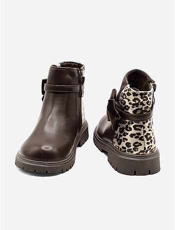 Bottines à imprimés