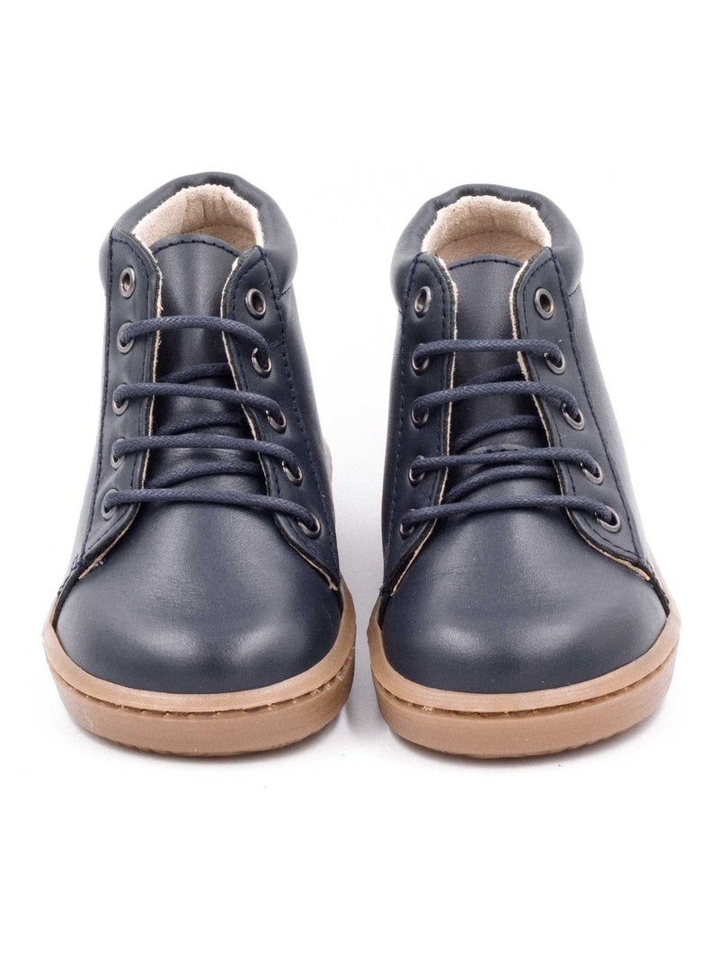 Bottines à Lacets - Boni Regisse Bleu marine - Kiabi