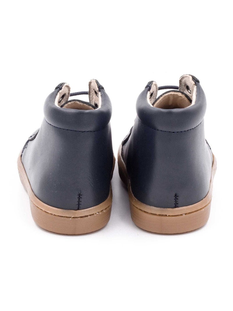 Bottines à Lacets - Boni Regisse Bleu marine - Kiabi