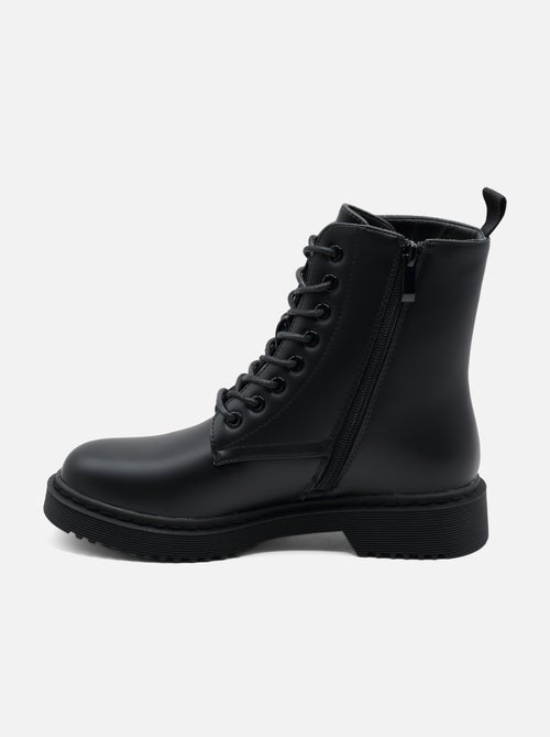Bottines a lacets - C M - Kiabi
