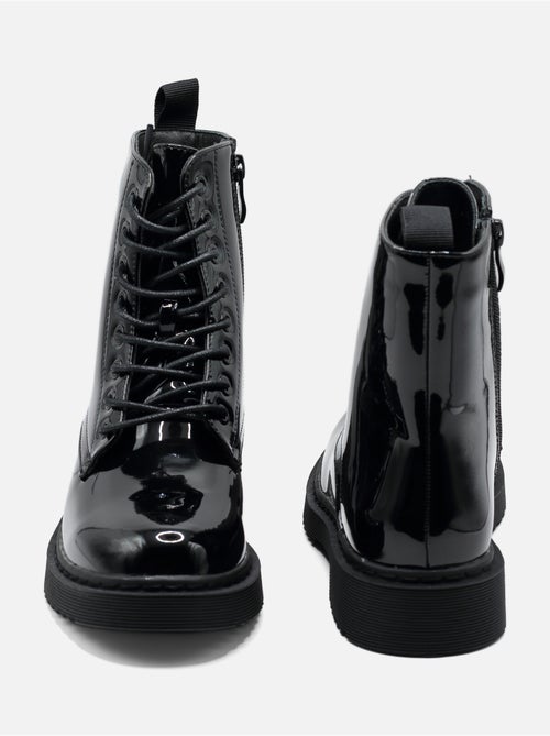 Bottines a lacets - C M - Kiabi