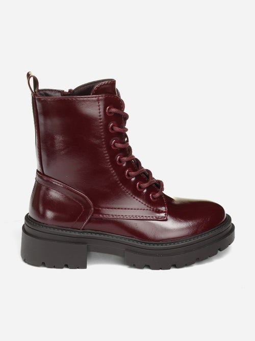 Bottines a lacets - Kiabi