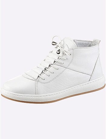 Bottines à Lacets Cuir Nappa De Vache - helline