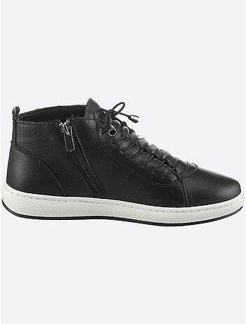 Bottines à Lacets Cuir Nappa De Vache - helline