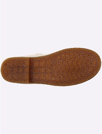 Bottines à lacets cuir nappa de vache - taille standard - helline